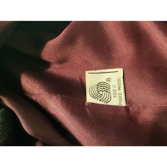 Vintage Christian Dior Blazer Women's 8 Grey Double Breasted Two Button Wool - Picture 4 of 7